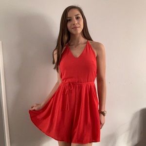 ❗️3 for $15❗️ Mahina red romper